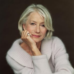 Image of Helen Mirren looking directly into the camera